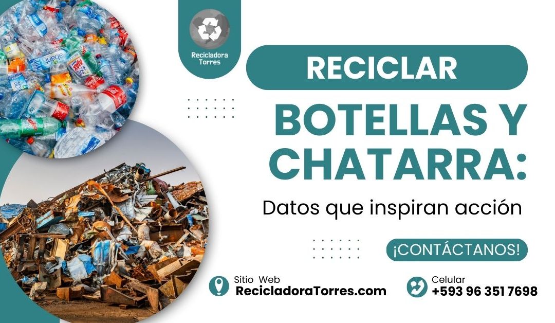 ♻️ Reciclar botellas y chatarra: Datos que inspiran acción